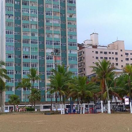 Kitnet Pe Na Areia- Guilhermina Praia Grande  Exteriör bild