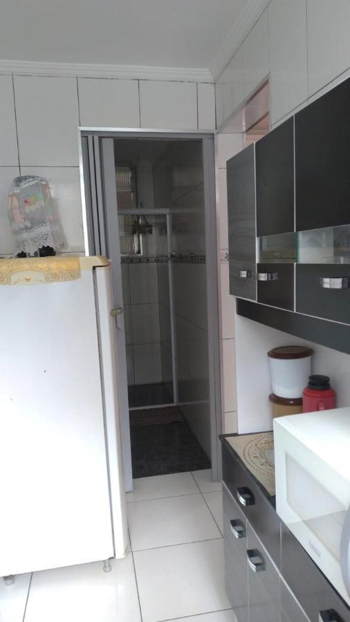 Kitnet Pe Na Areia- Guilhermina Praia Grande  Exteriör bild
