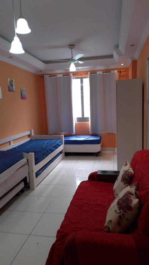Kitnet Pe Na Areia- Guilhermina Praia Grande  Exteriör bild